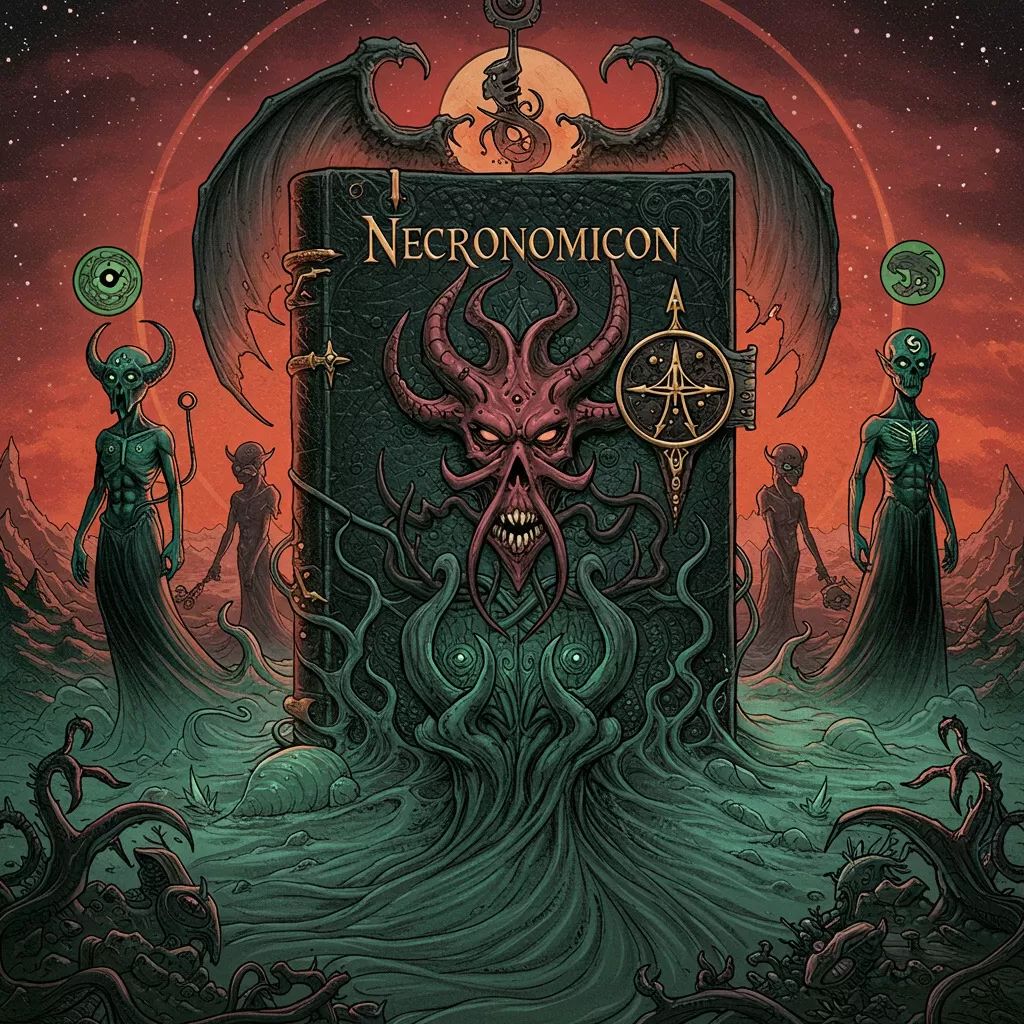 El Necronomicón y los Antiguos: Conexiones con las Deidades de Lovecraft